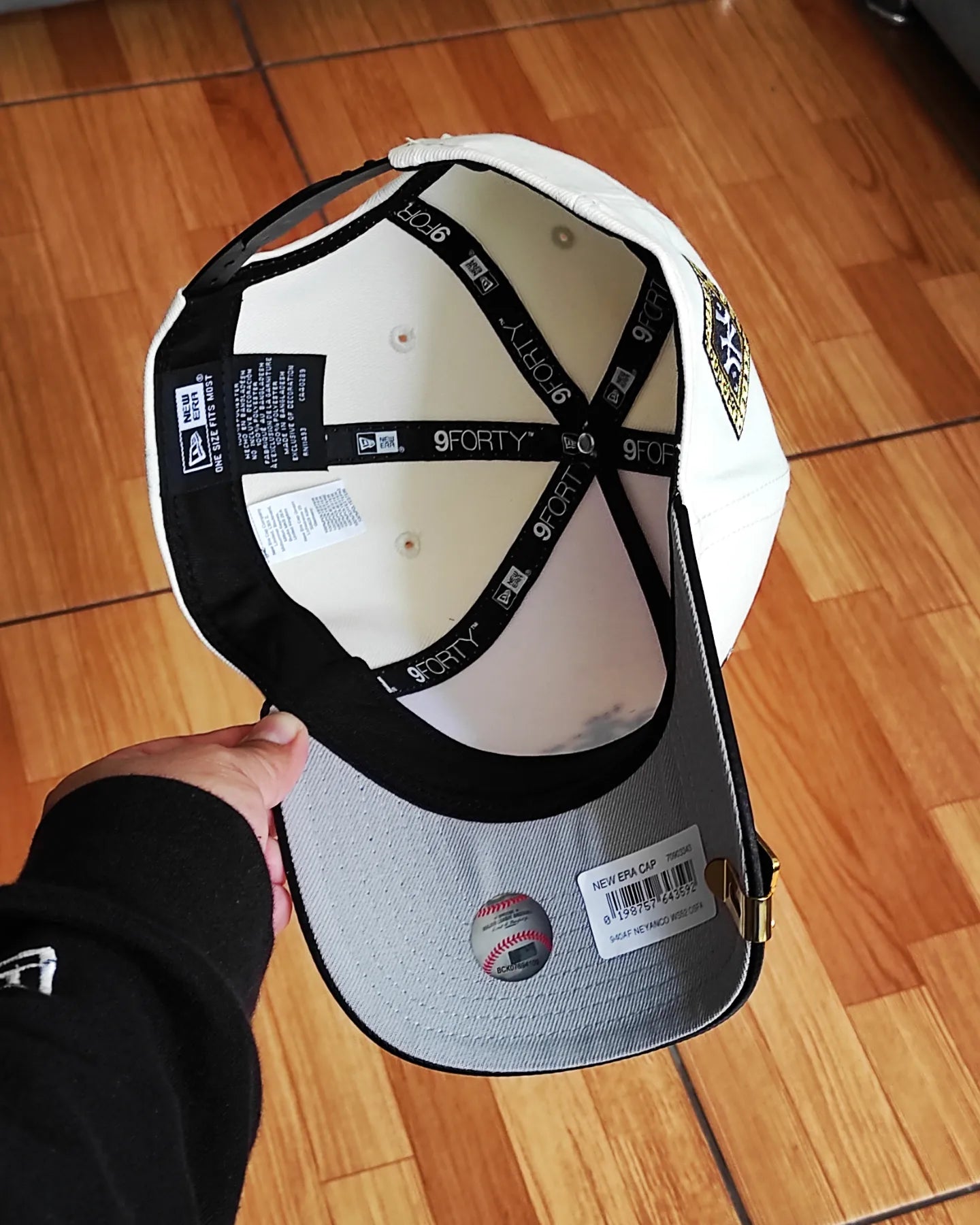 New Era New York Yankees World series 1952 viscera satinada chrome cuervos two Tone 9 FORTY AFRAME