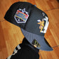 LOS ANGELES DODGERS MLB BLACK GRAPHITE TWO TONE PINK UV / NEW ERA 59FIFTY CAP