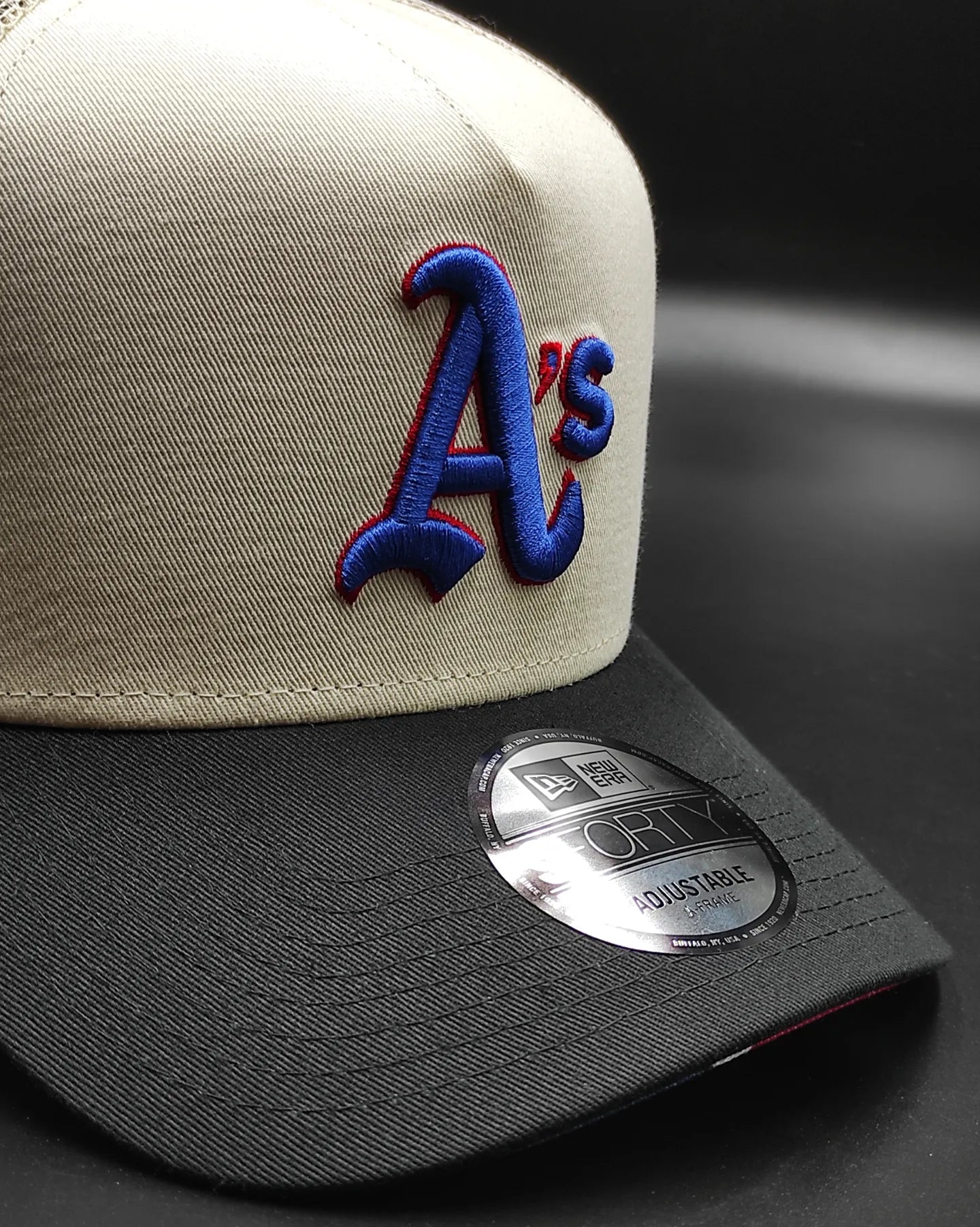 New Era Oakland Athletic 9 Forty A-FRAME Trucker Snapback