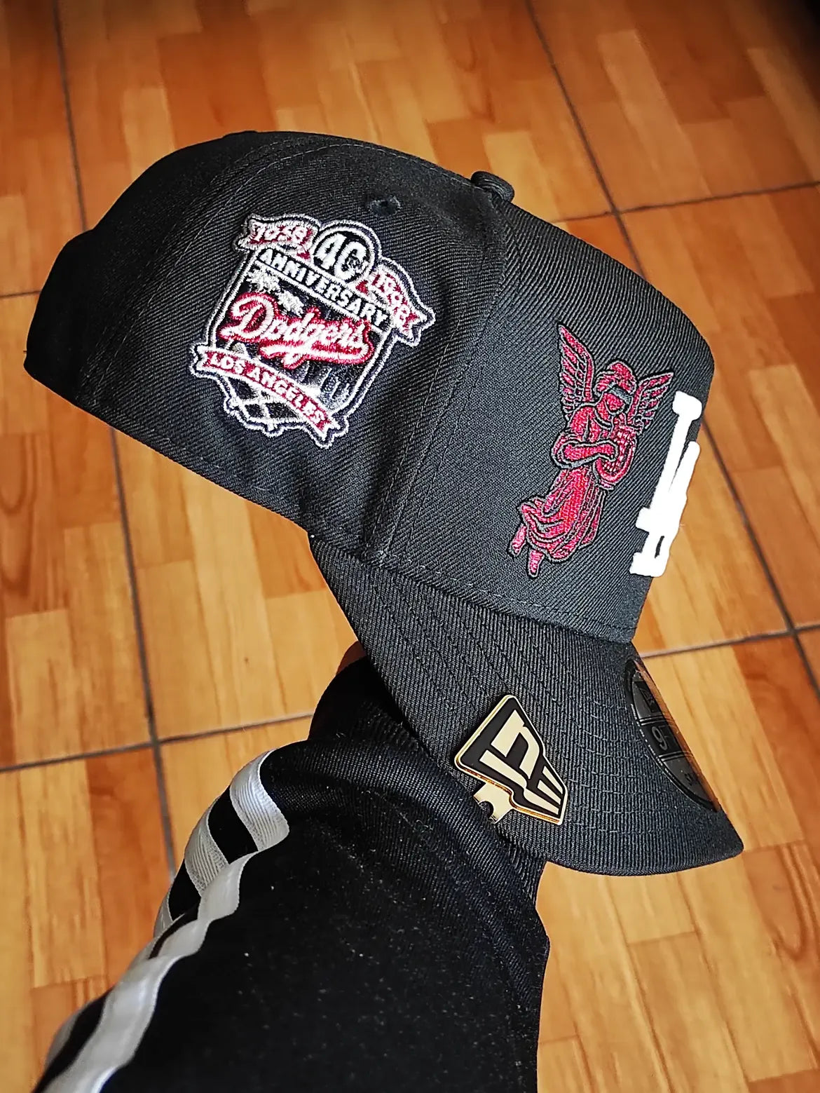 New Era Los Angeles Dodgers 40th Anniversary angels black 9FIFTY AFRAME SNAPBACK