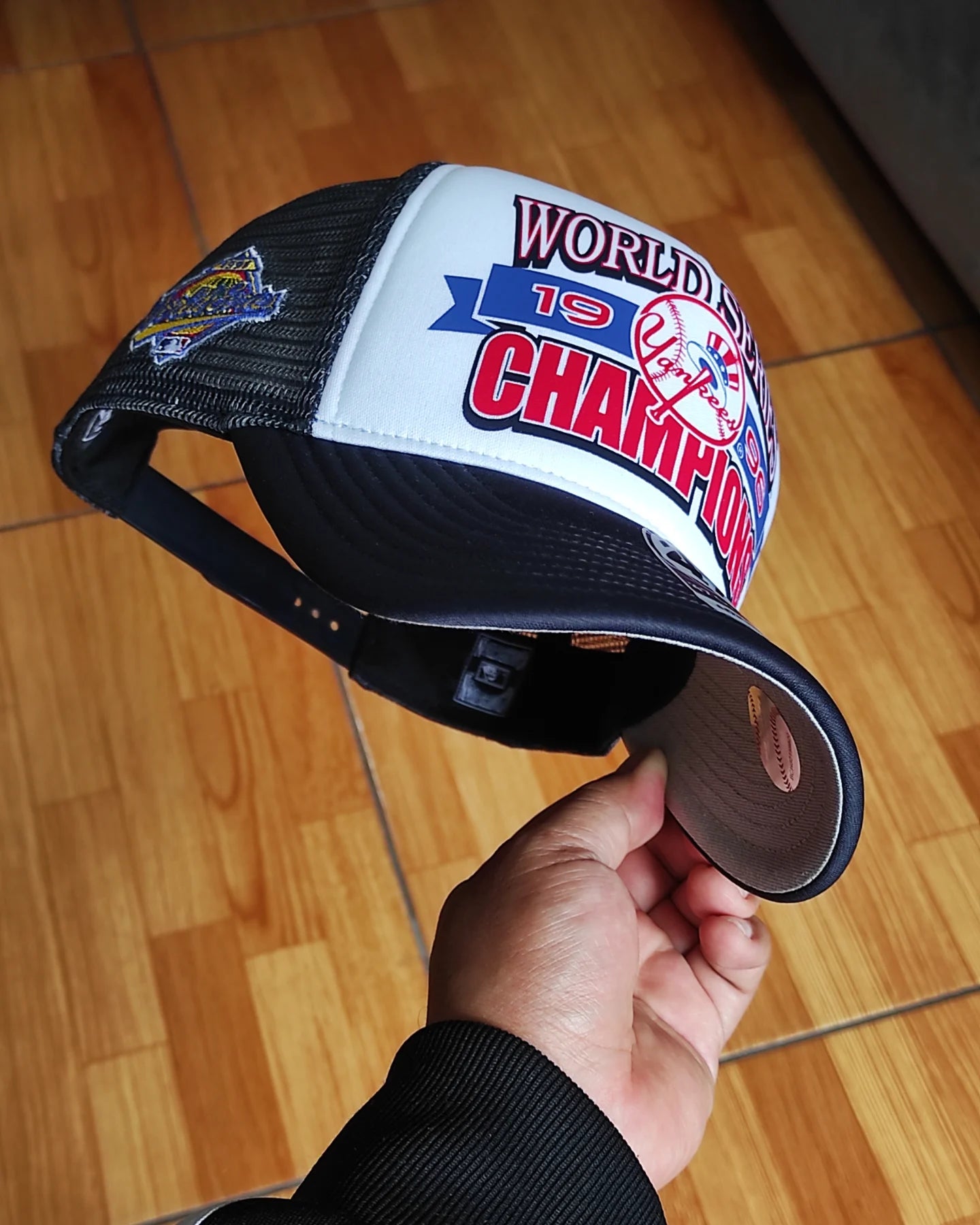 47Brand New York Yankees  world series Navy foam Trucker Snapback
