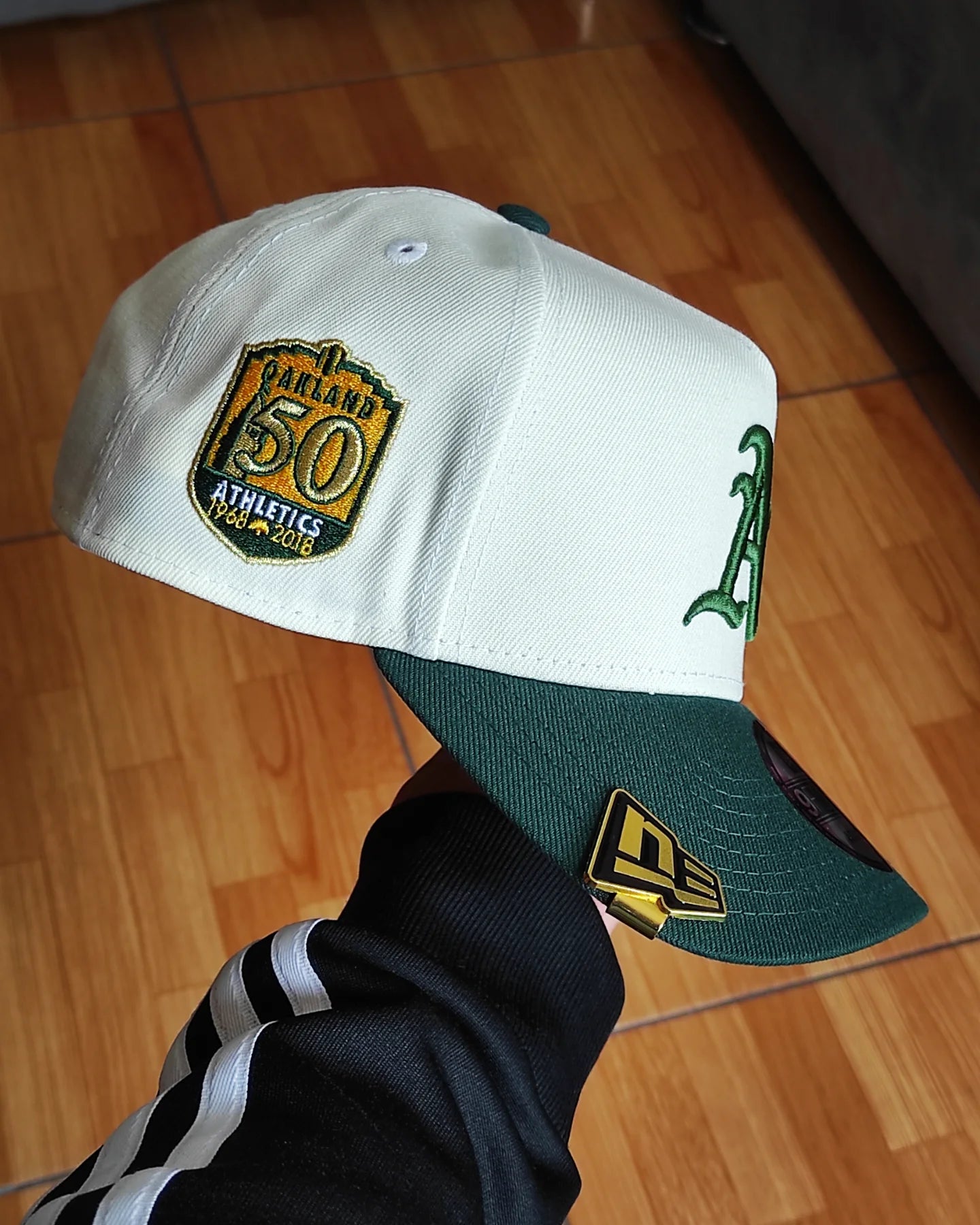 New Era Oakland Athletics 50th aniversario two tone 9FORTY A-FRAME