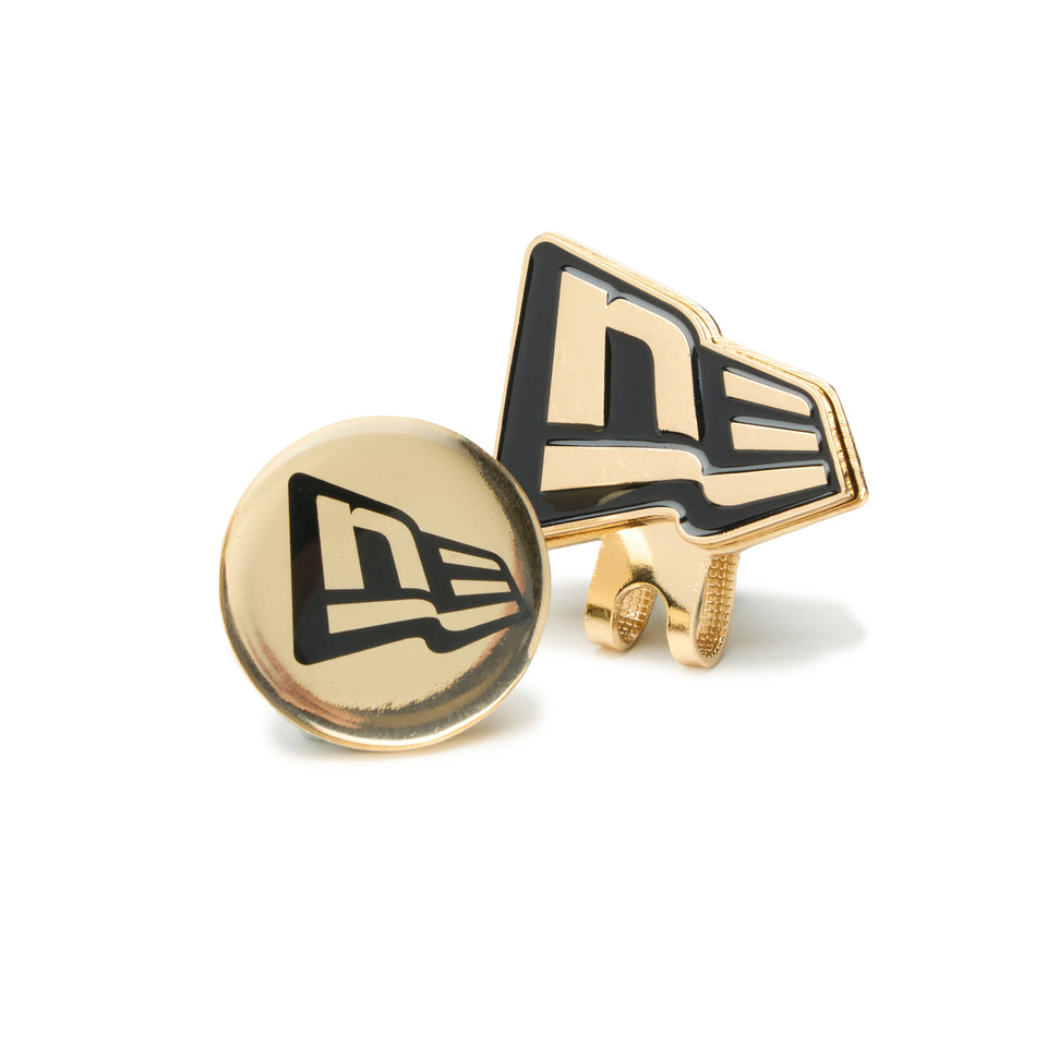 Metallic Gold New Era Flag Pin