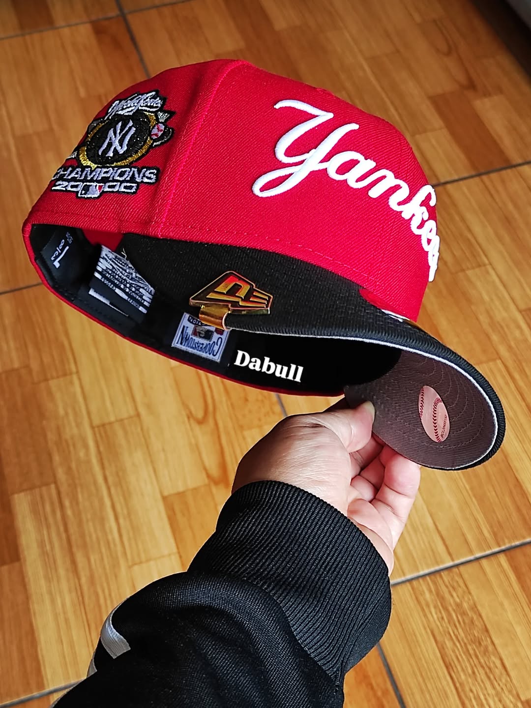 New era New York Yankees Champions 2000 red BLACK  59FIFTY FITTED