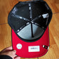 New Era Los Angeles Dodgers 50th Anniversary Blackout Red Prime Edition 9Fifty A Frame Snapback