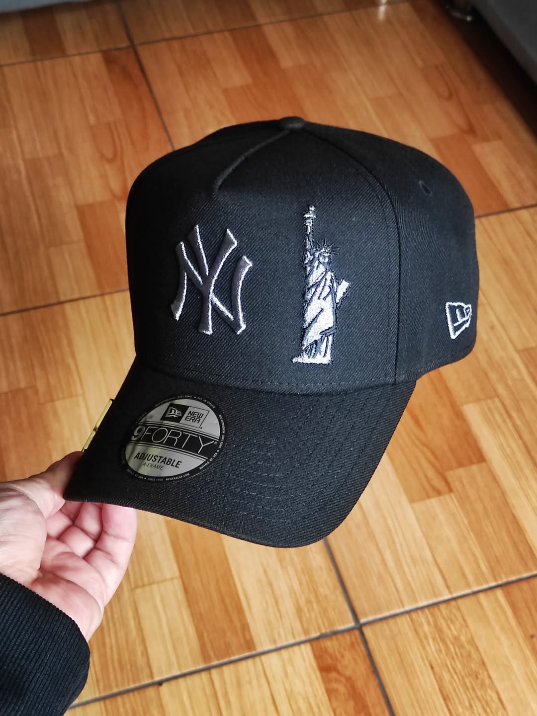 New era New York Yankees liberty 🗽 black 9FORTY A-FRAME