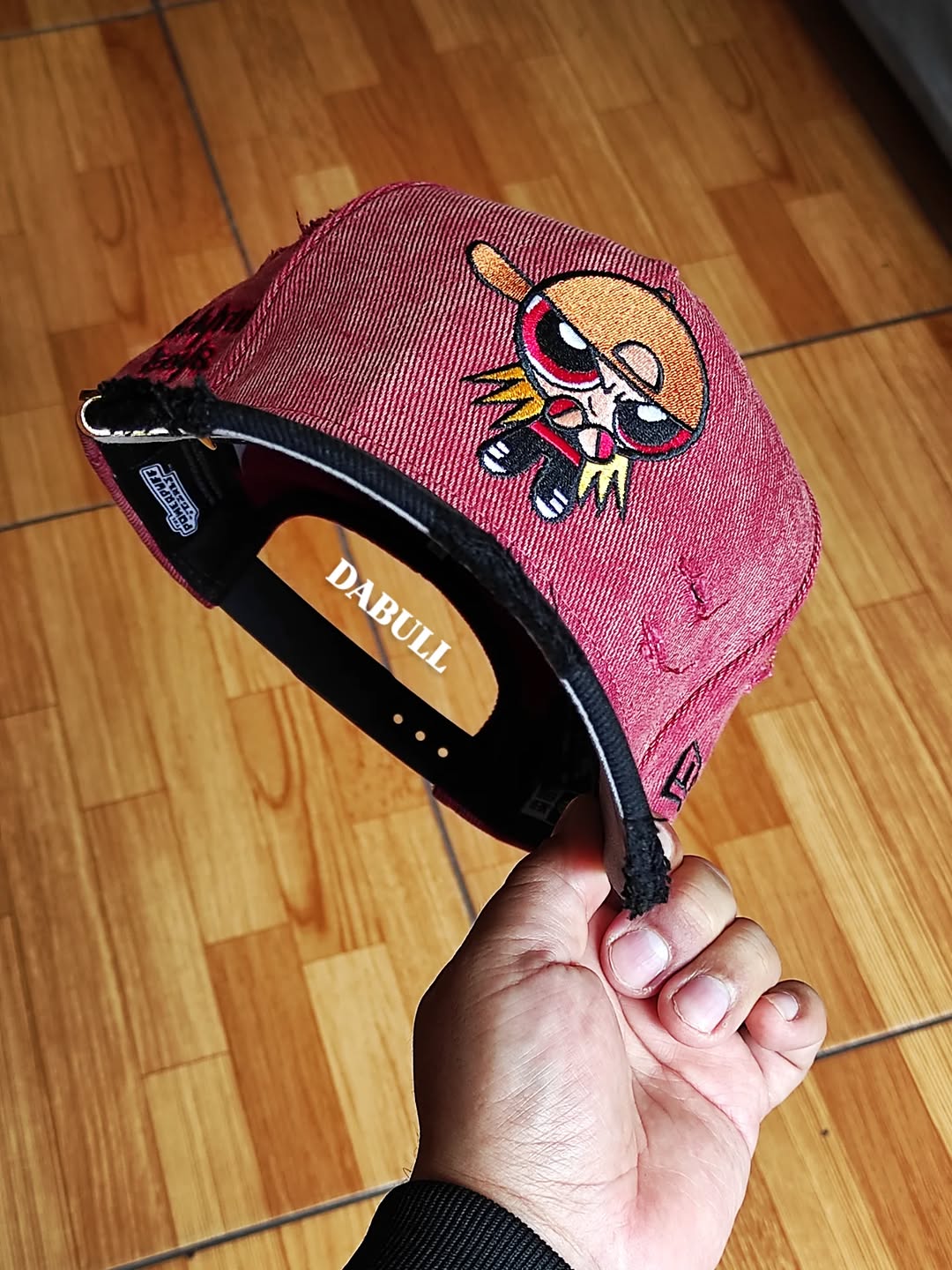 9FIFTY A-Frame Las Chicas Superpoderosas Rojo Ladrillo con Visera Negra