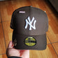 New York yankees mlb walnut pink uv / new era 59fifty