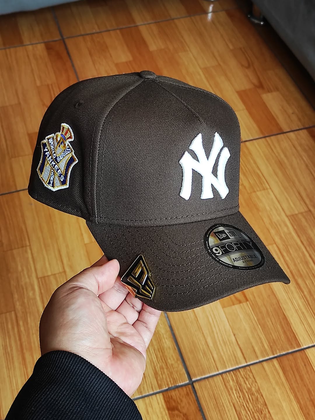 New Era New York Yankees World Series 1951 Walnut Edition 9Forty A Frame Snapback Hat