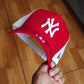 New Era Los New York Yankees Red white Trucker a-frame