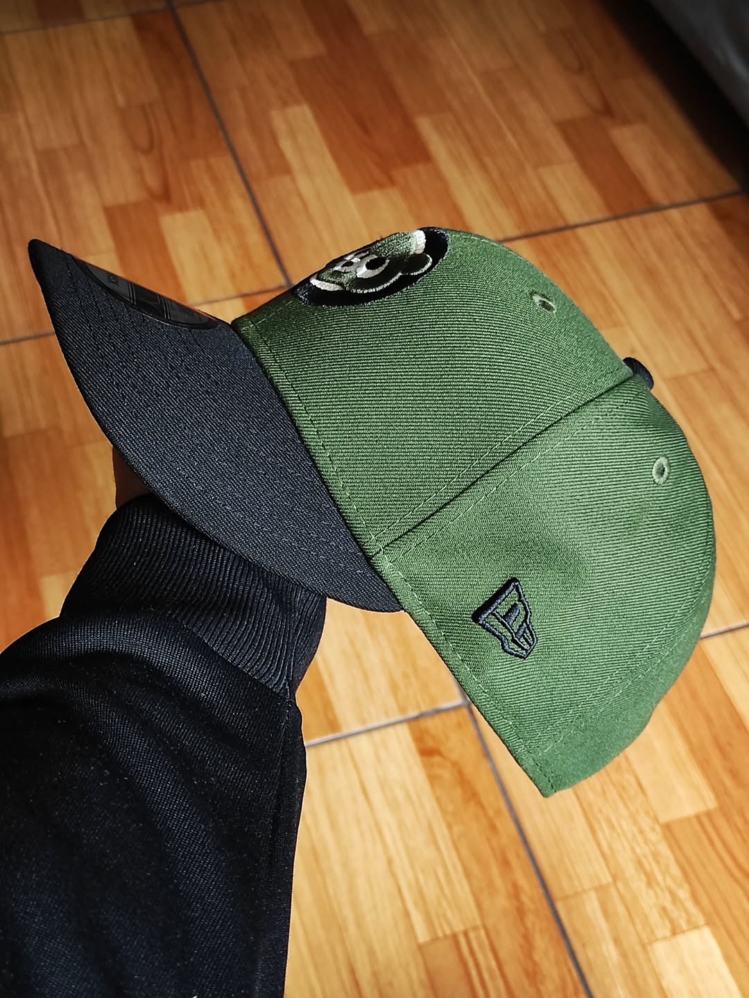 New Era Chicago Cubs two Tone olive black 9fifty snapback