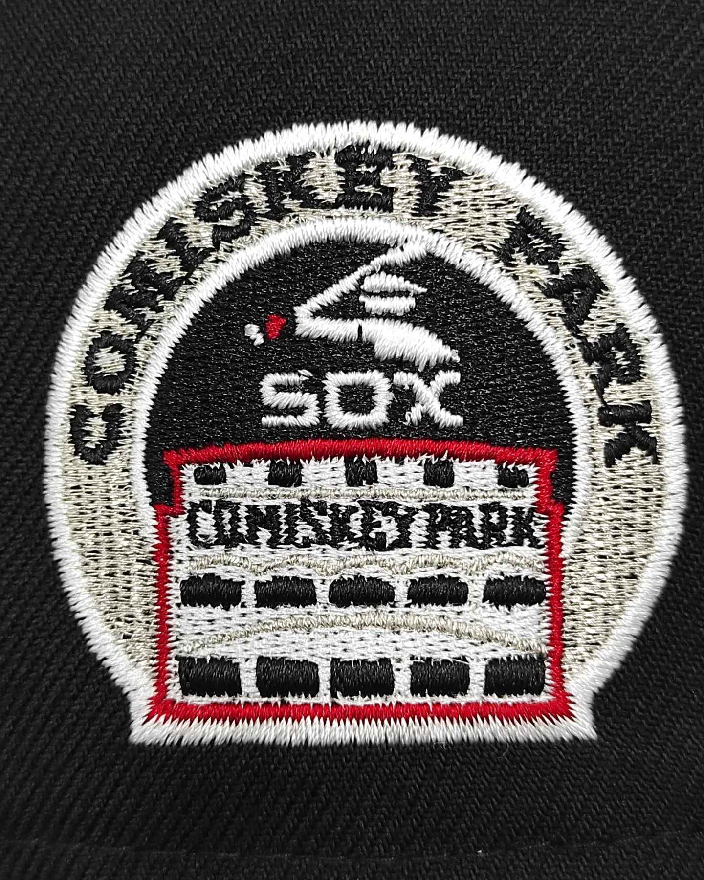 New Era Chicago White Sox comiskey park black throwback edition 59fifty fitted hat