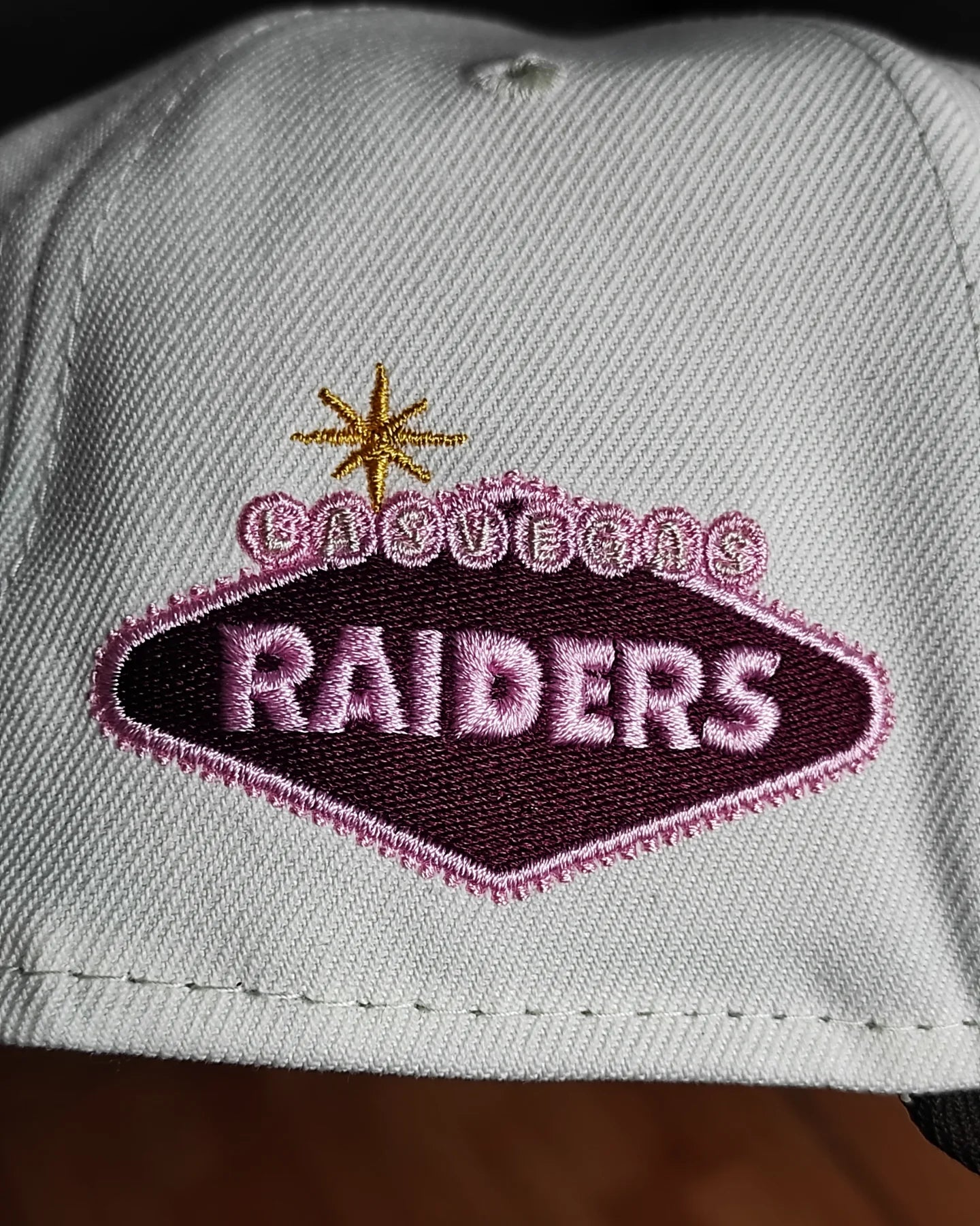 New Era las Vegas Raiders two tone Brown pink 9forty A-FRAME