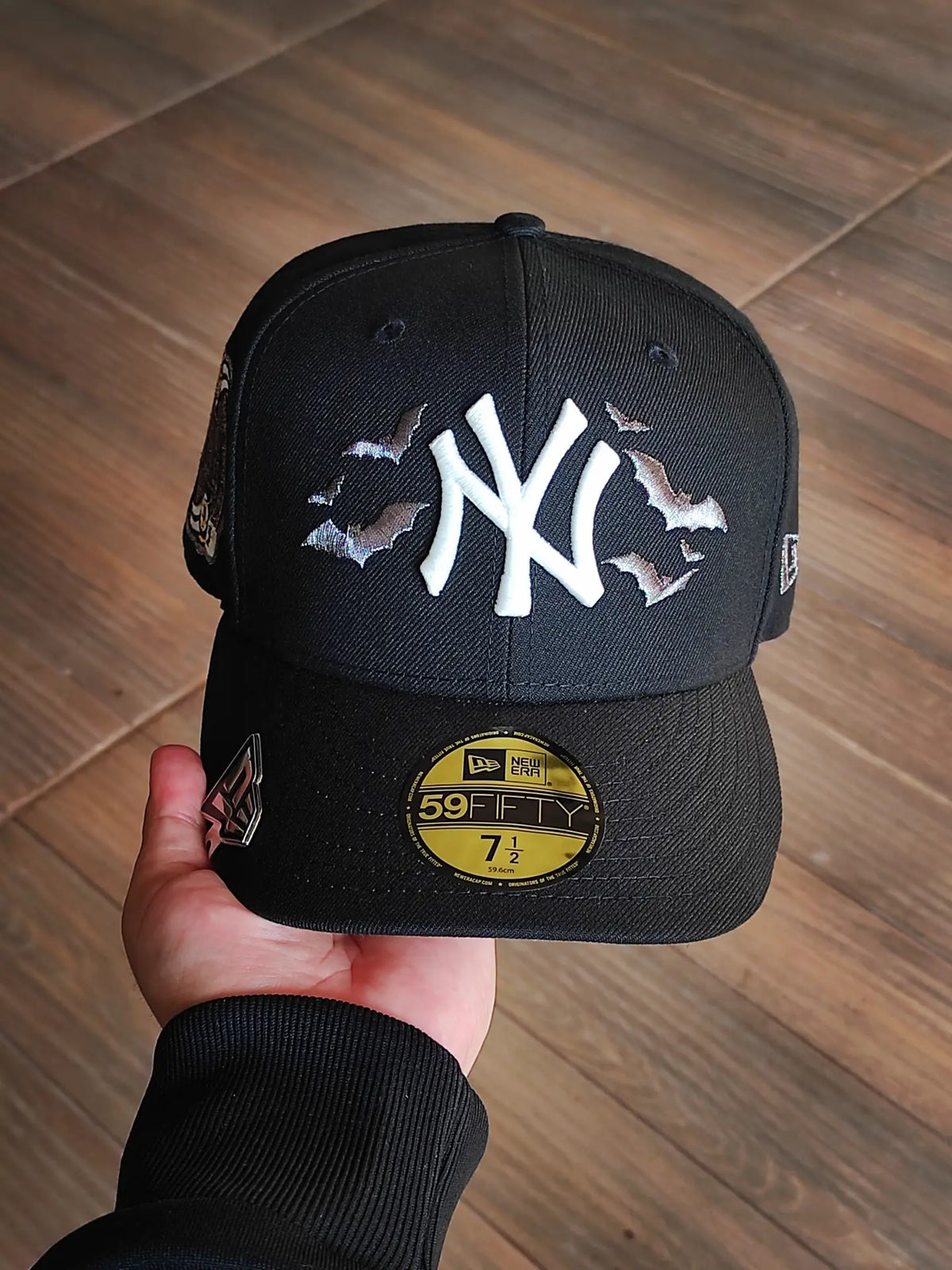 New Era New York Yankees Subway Series Bats Black Prime Edition 59Fifty Fitted Hat
