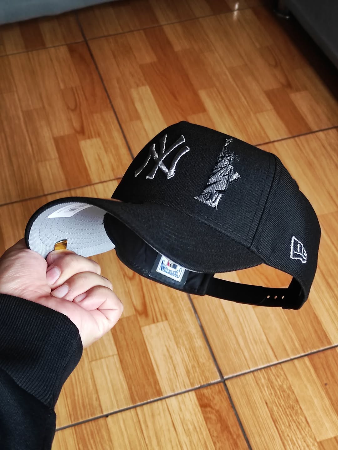 New era New York Yankees liberty 🗽 black 9FORTY A-FRAME
