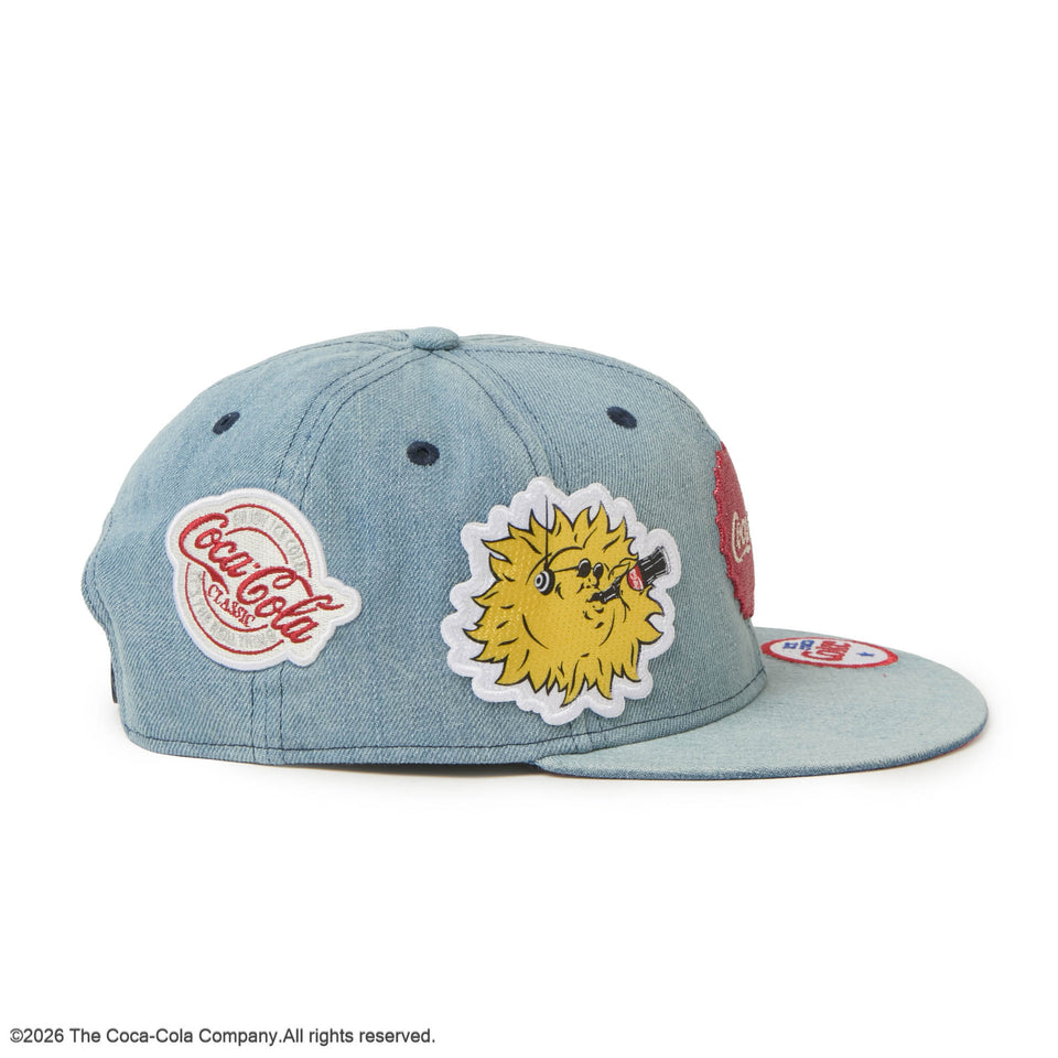 Coca cola x New Era Denim 9FIFTY Snapback
