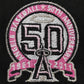 New era Anaheim Angels 50th Aniversario negro rosado 9 Fifty Snapback
