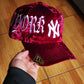 New Era New York Yankees' Velvet' 9FORTY A-Frame Snapback