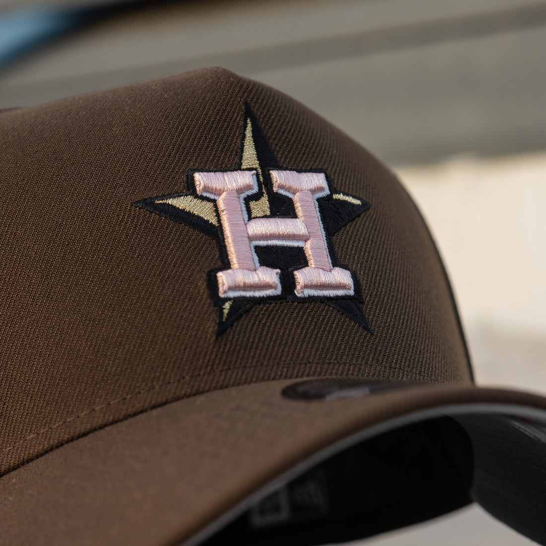 Houston Astros Mlb Walnut Gray UV / New Era 9Forty A-frame + pin 📌