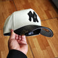 New Era New York Yankees 'visor cuero'' 9FORTY A-Frame Snapback