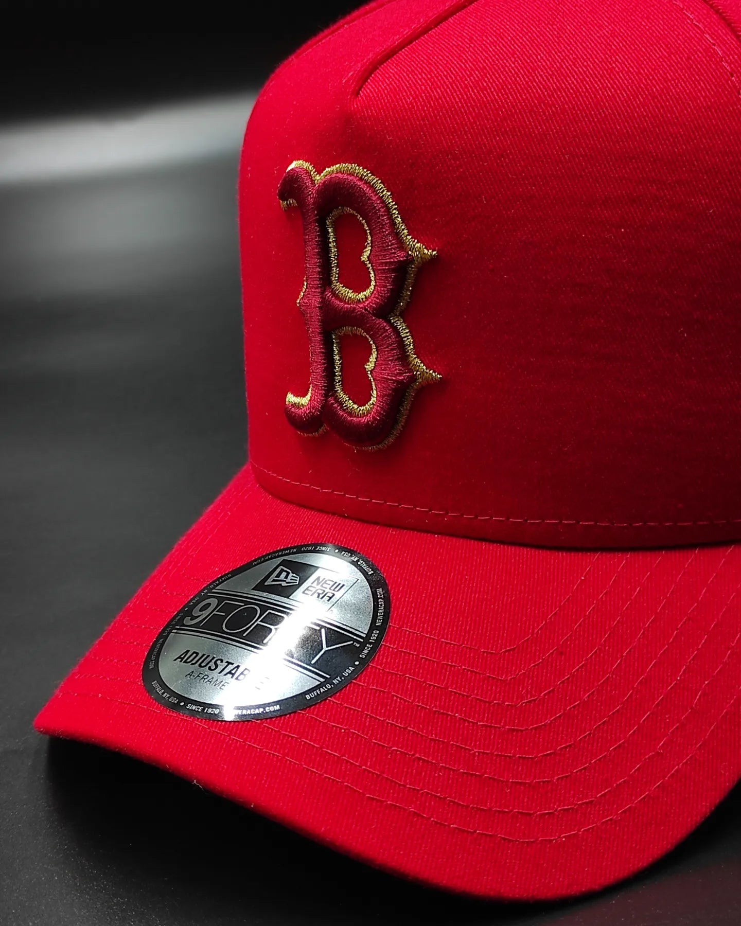 New era Boston Red Sox año del dragón 9 FORTY AFRAME color rojo🐉🈵
