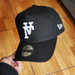 New Era Los Angeles Dodgers UPSIDE LOGO glow 🔦 black 9forty a-frame snapback