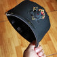 New Era Anaheim Ducks Inaugural Season Black Out Fire Edition 59Fifty Fitted Hat