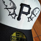 Pittsburgh Pirates MLB Team Wings 59FIFTY Fitted Light Beige Cap
