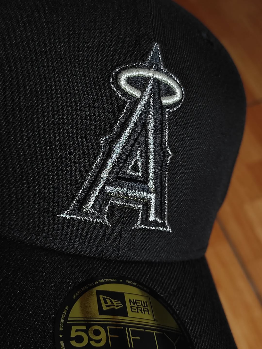 New Era Anaheim Angels 20th Anniversary Black Pewter Prime Edition 59Fifty Fitted