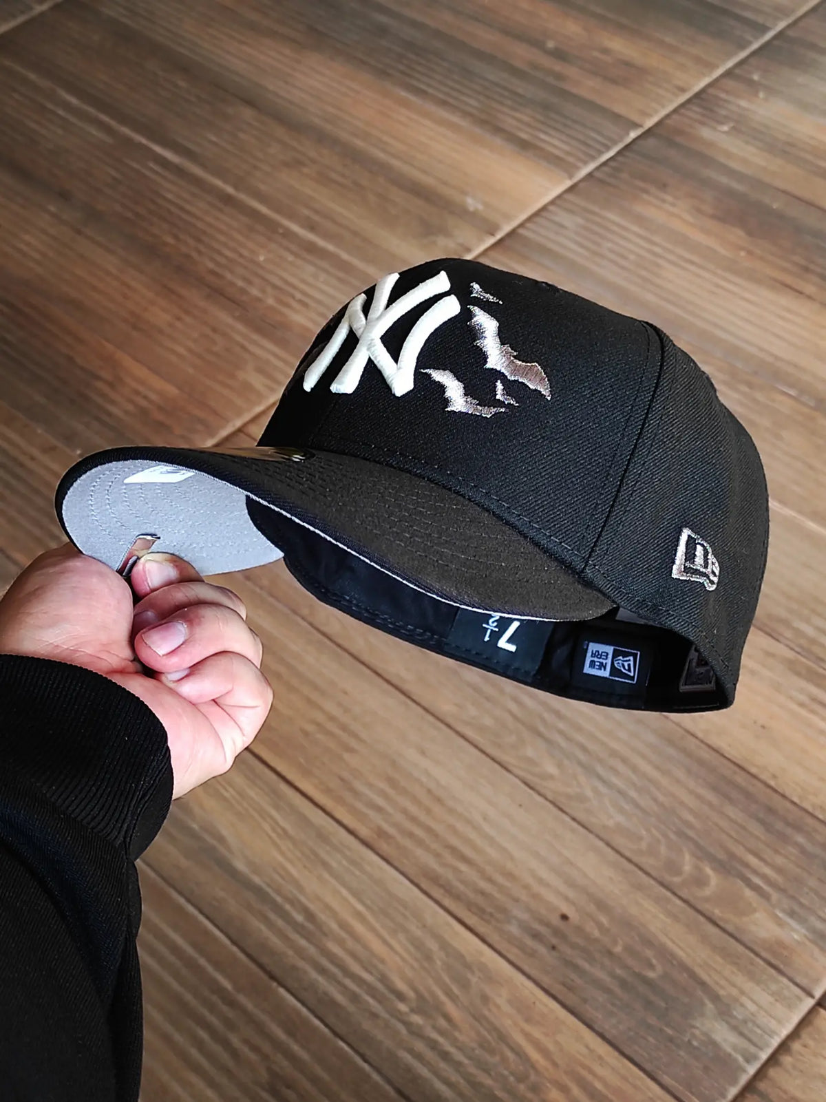 New Era New York Yankees Subway Series Bats Black Prime Edition 59Fifty Fitted Hat