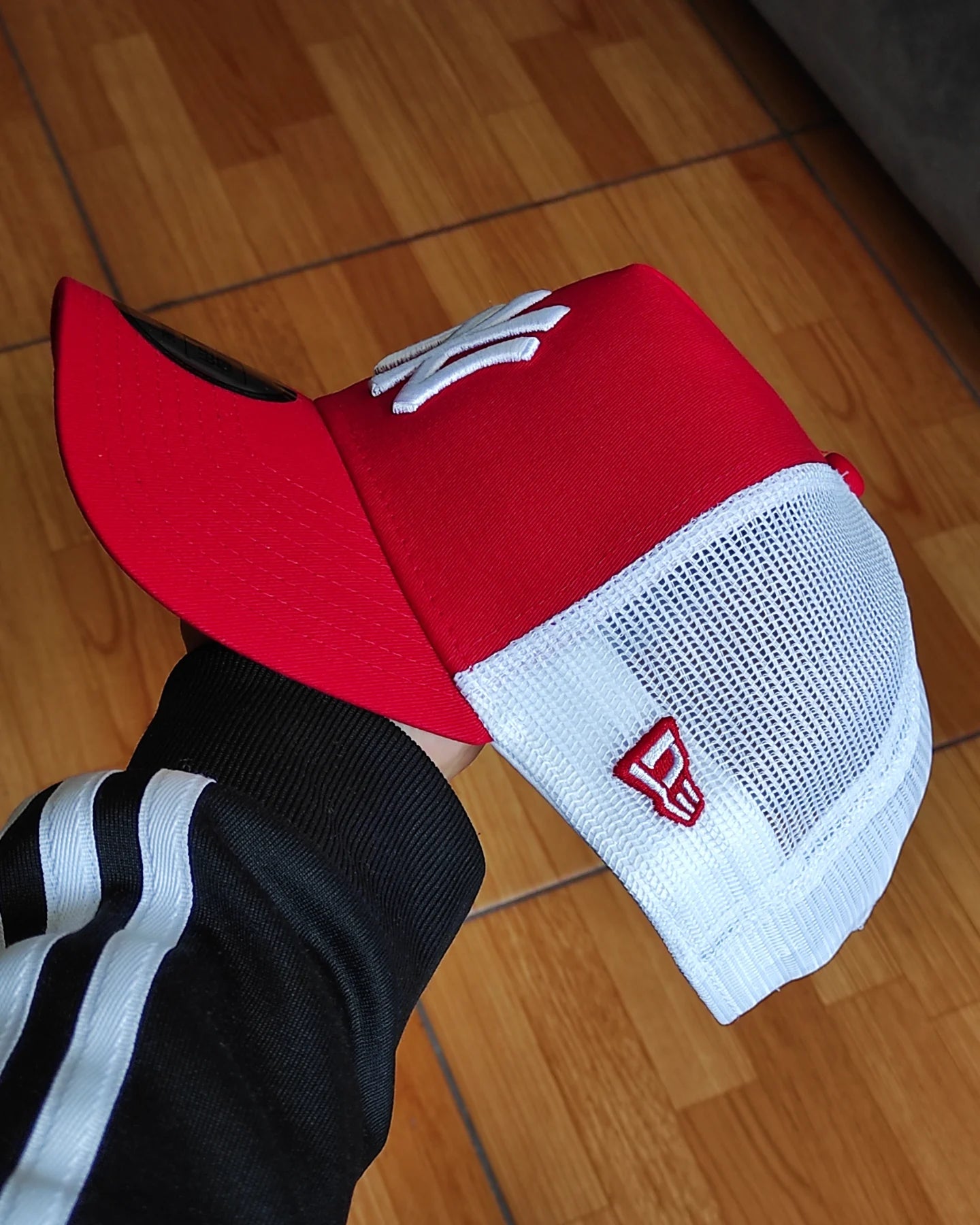 New Era Los New York Yankees Red white Trucker a-frame