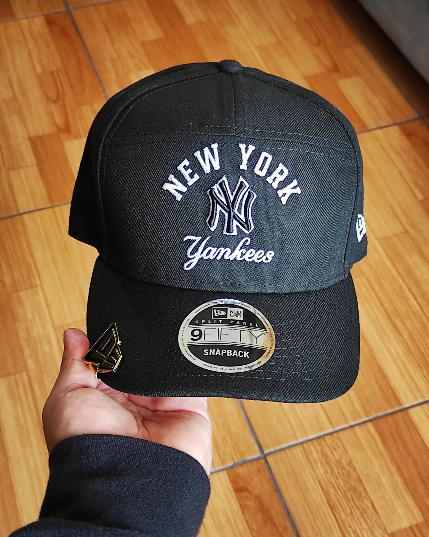 New Era New York script negro 9 FIFTY Snapback