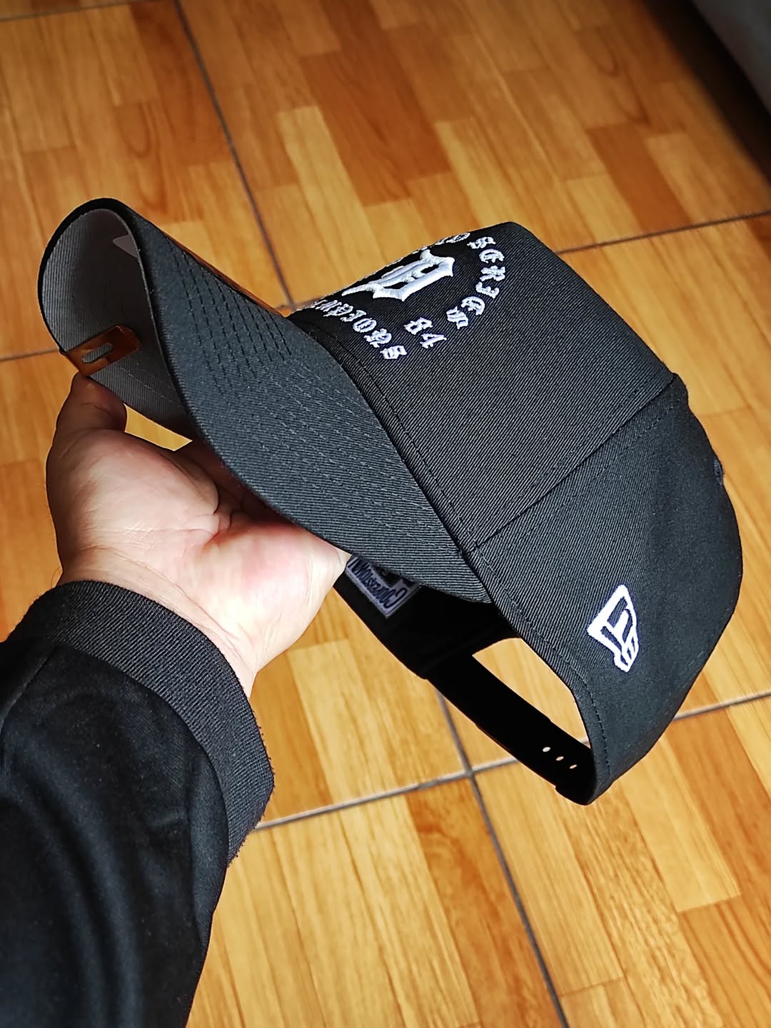 New era Detroit Tigers world gótica script 9FORTY A-FRAME Snapback black