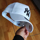 New Era New York Yankees white Trucker a-frame