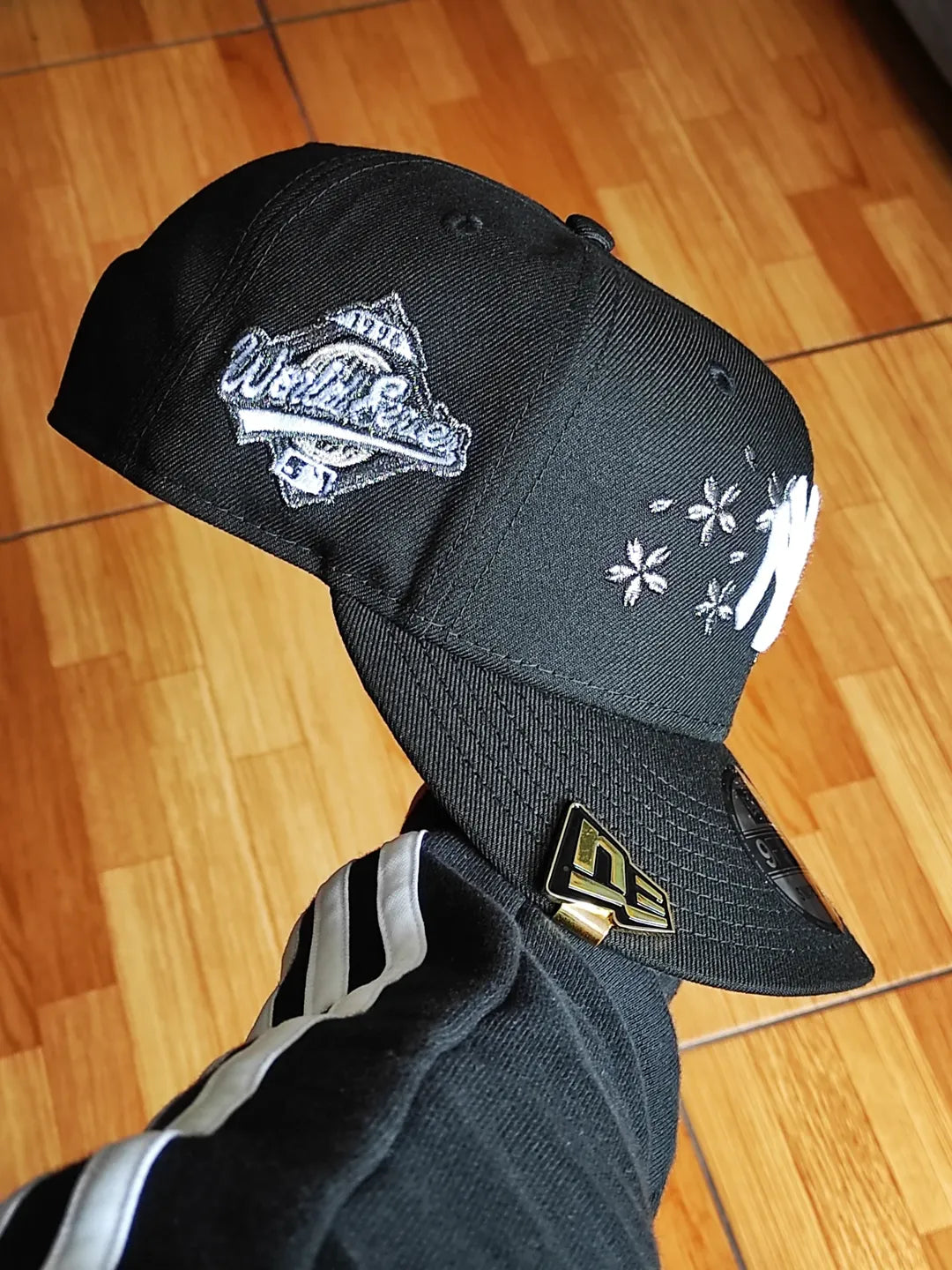 New Era New York Yankees World Series cherry Blossom black 9fifty Snapback