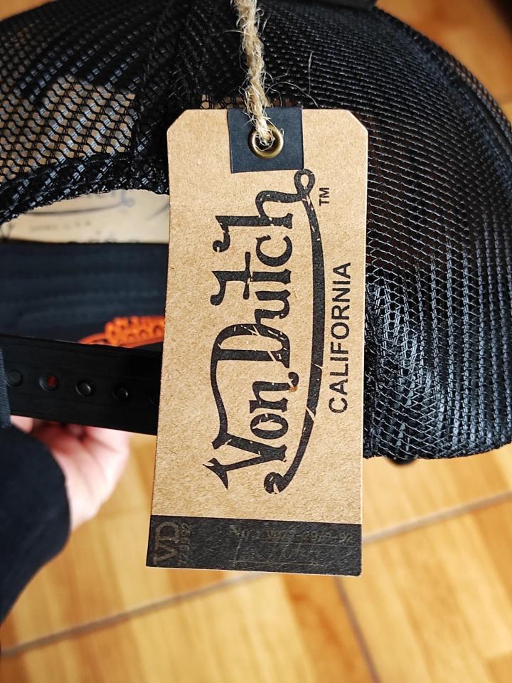 Gorra Von dutch trucker multilogo black edition