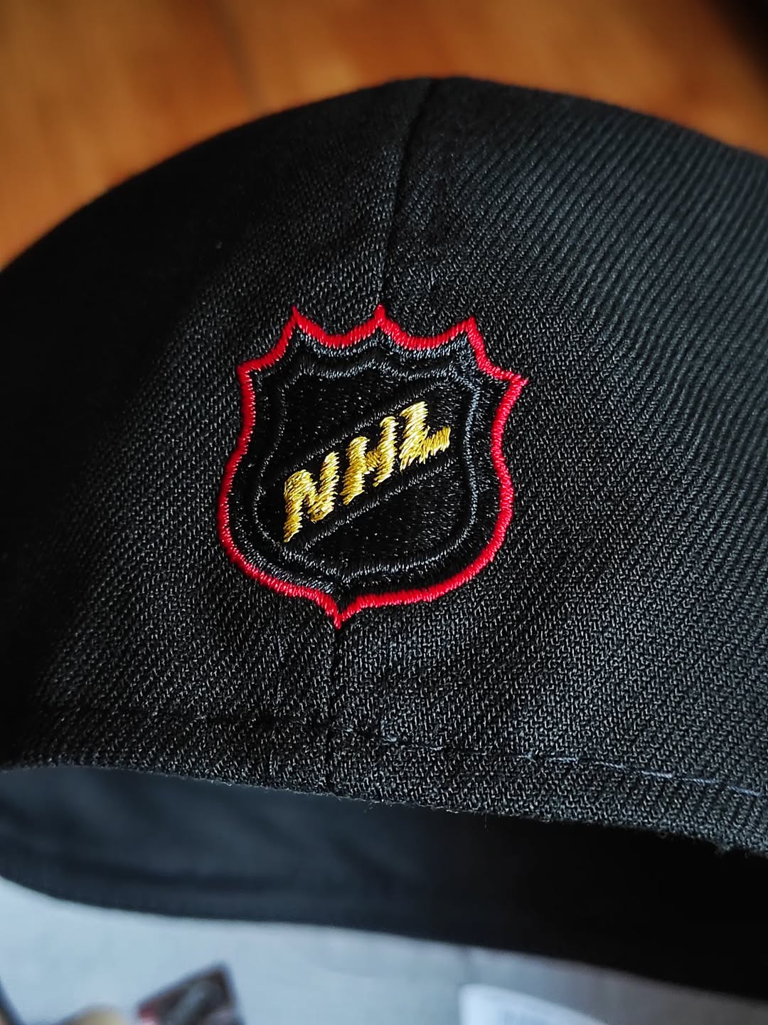 New Era Anaheim Ducks Inaugural Season Black Out Fire Edition 59Fifty Fitted Hat