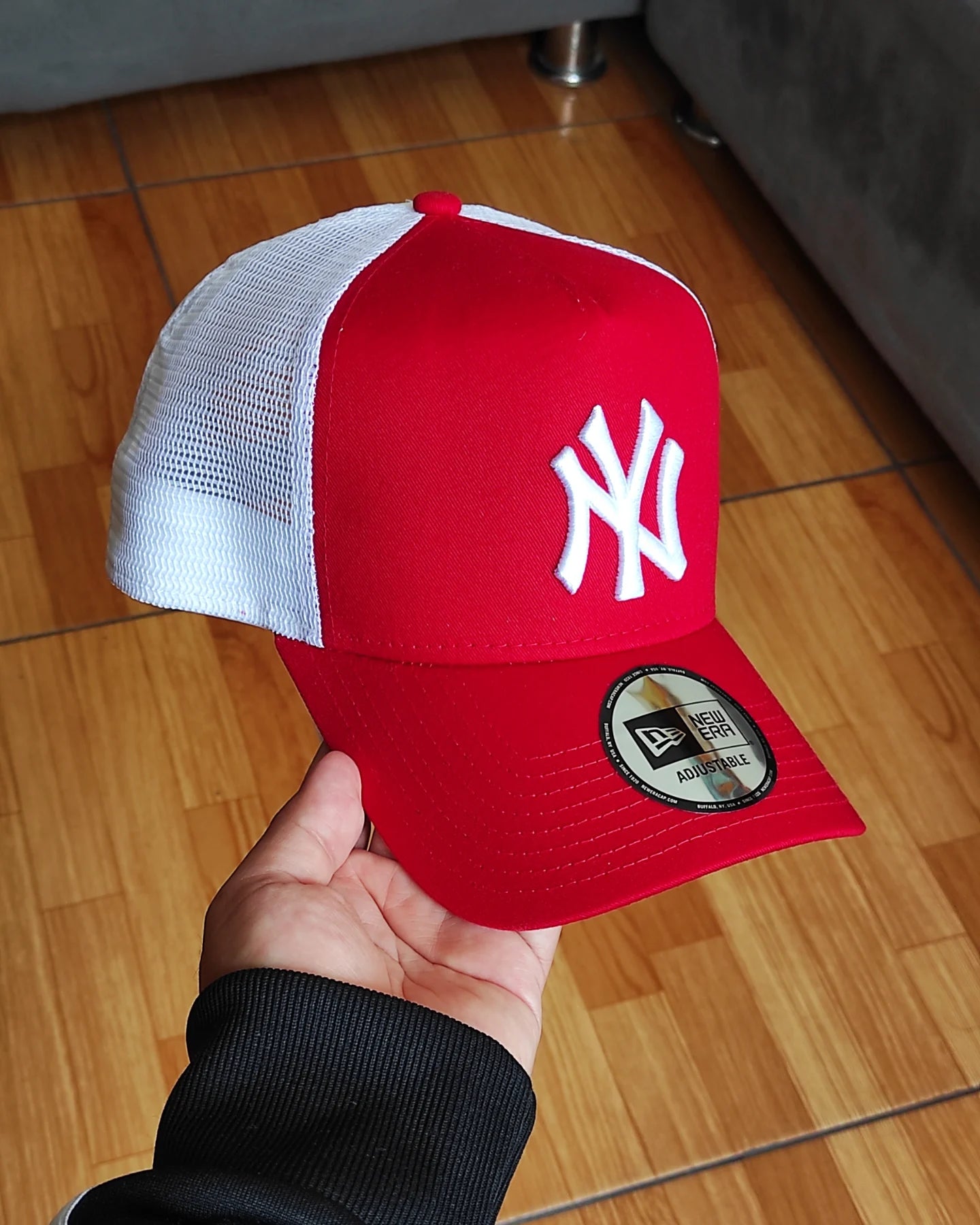 New Era Los New York Yankees Red white Trucker a-frame