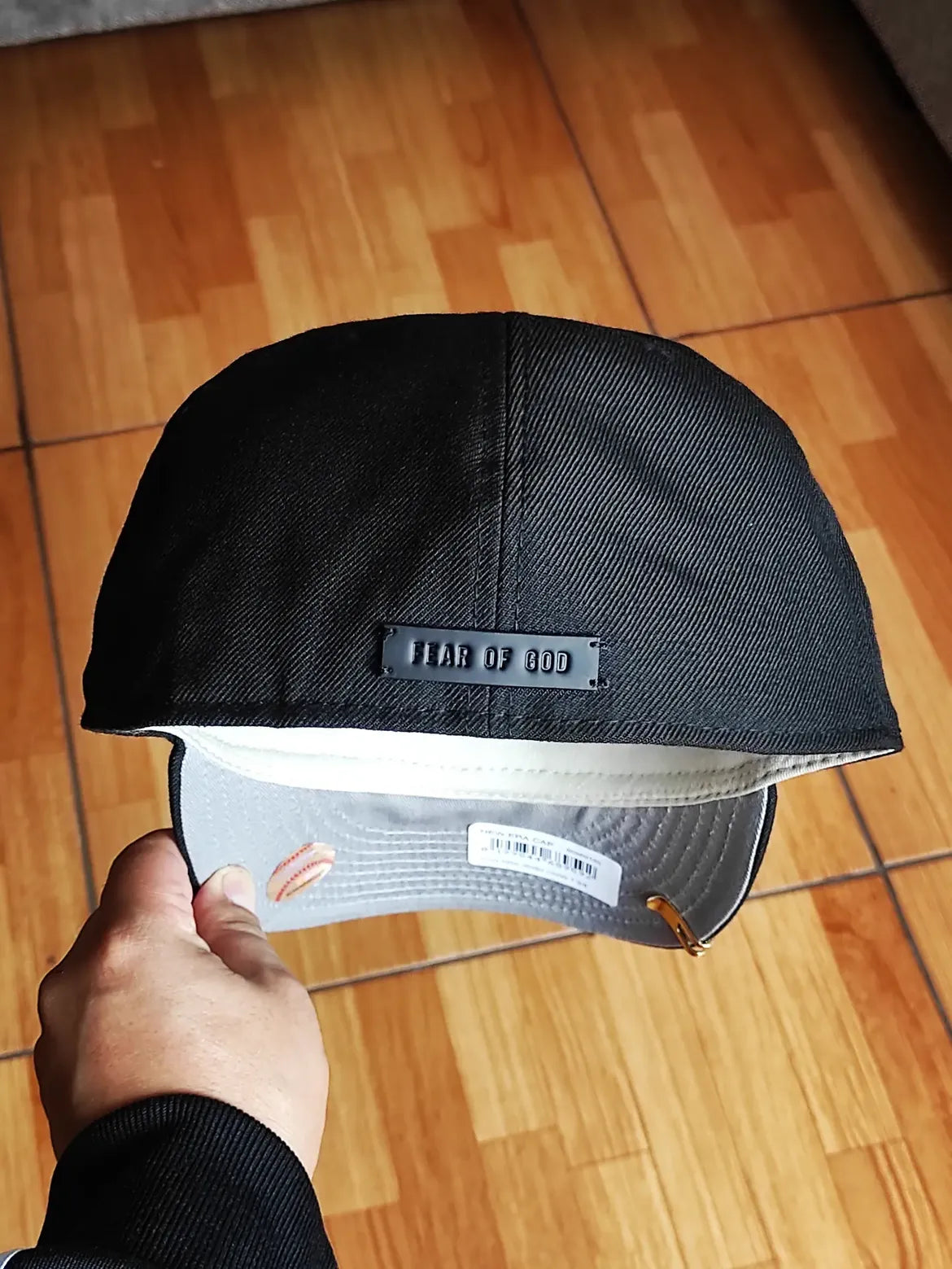 New Era Chicago White Sox Fear of God Black Essentials Classic Edition 59Fifty Fitted