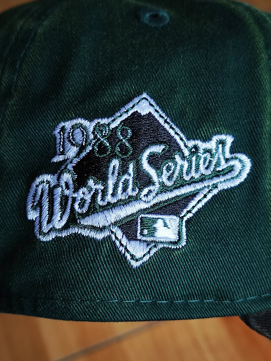 New Era Los Angeles Dodgers DENIM Green 9FORTY A-FRAME Snapback