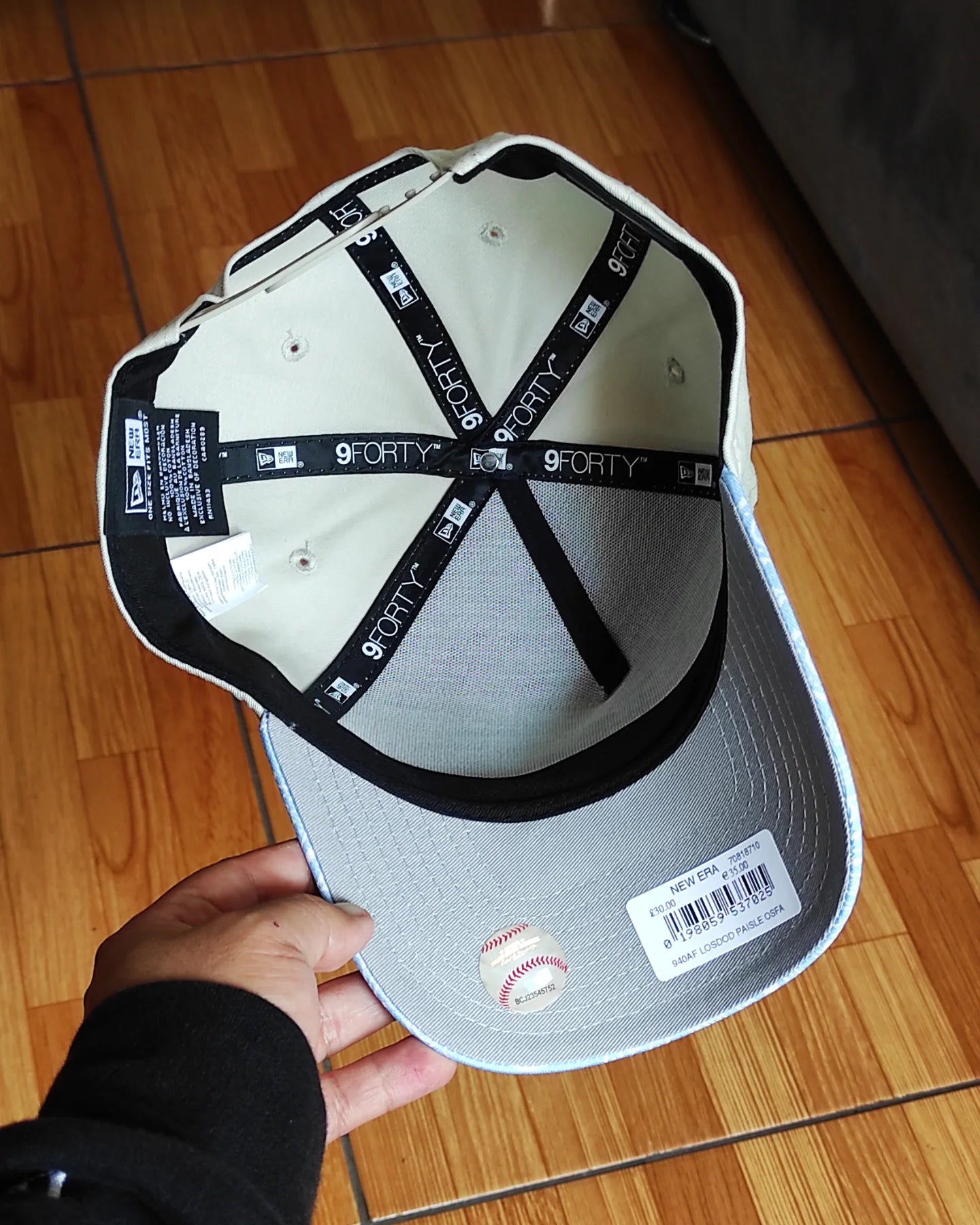 New Era Los Angeles Dodgers Paisley 9forty a-frame snapback