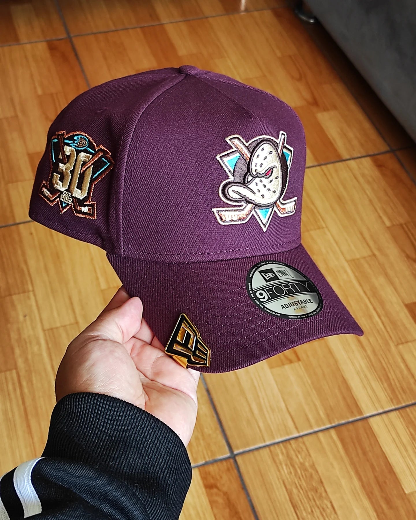 New Era Anaheim Ducks 30th aniversario prime 9FORTY A-FRAME