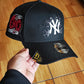 New Era New York Yankees Subway Series 2000 Black Prime Edition 9Forty A Frame Snapback glow 🔦 brilla en la oscuridad