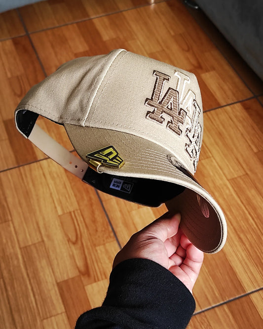 New Era Los Angeles Dodgers cord & tweed Ajustable A-FRAME snapback