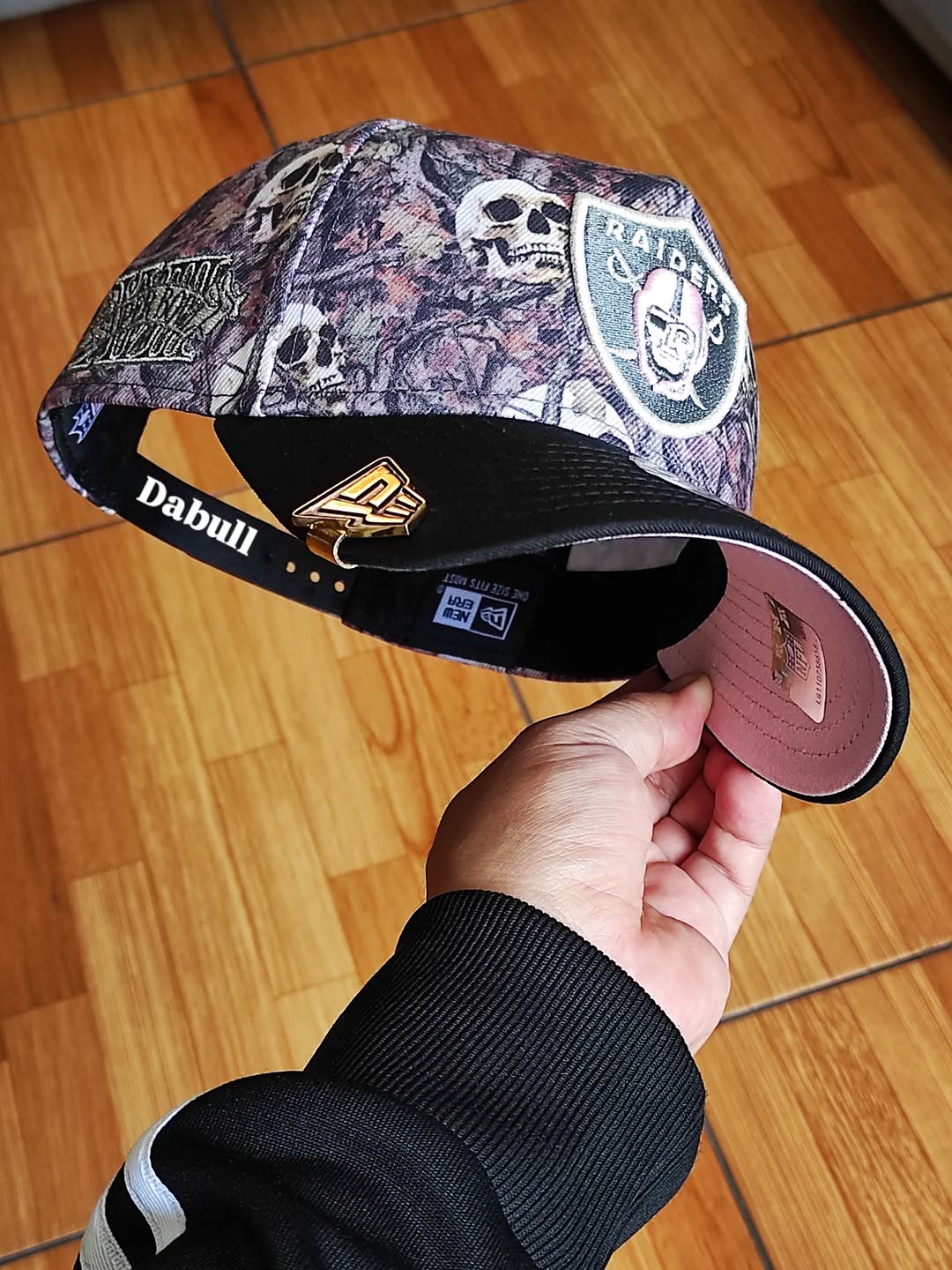 New Era Las Vegas Raiders SKULL ☠️ 9FORTY A-FRAME hat
