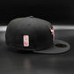 New Era 59fifty cookies and cream Chicago bulls nba patch hat - black/pink