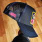 Gorra capslab luffy one peace trucker negra azul