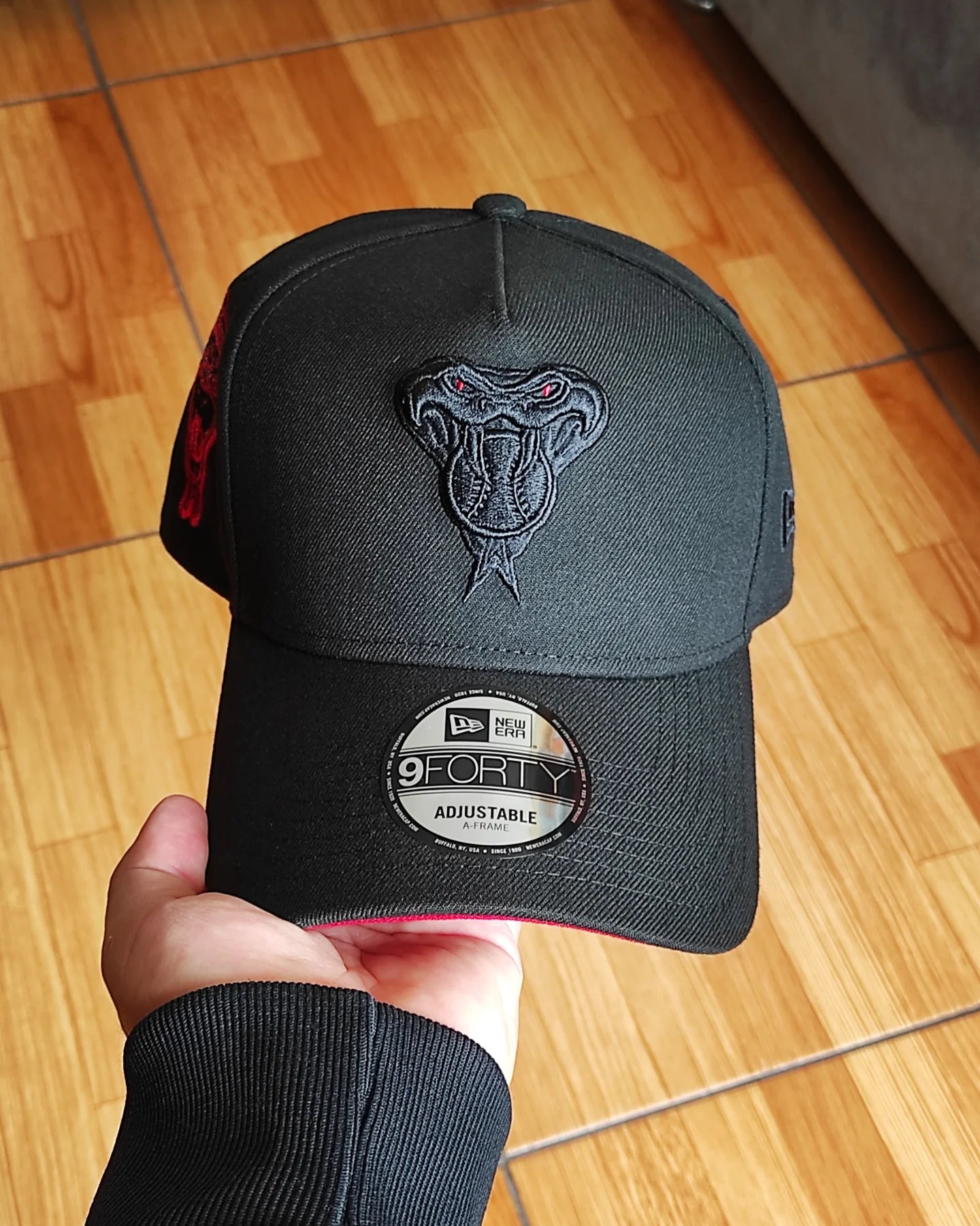 New Era Arizona Diamondbacks inaugural season black red 9forty A-FRAME