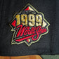 New era 9fifty mlb new york yankees world series 1999 two tone / scarlet uv snapback cap