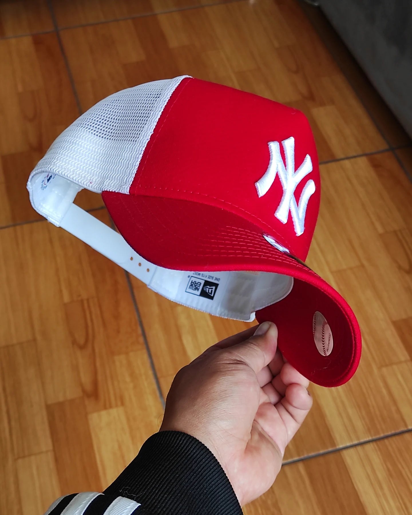 New Era Los New York Yankees Red white Trucker a-frame